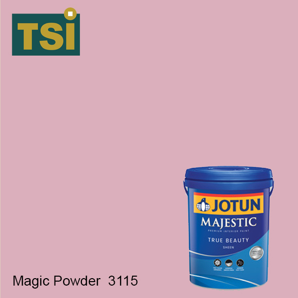 JOTUN MAJESTIC TRUE BEAUTY SHEEN 3115 MAGIC POWDER 1L